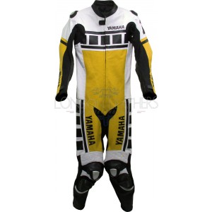 Kenny Roberts Leguna Seca Yellow Yamaha Leathers